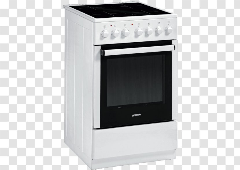 Cooking Ranges Gas Stove Electric Oven Gorenje Ec55101aw Free-standing Cooker - Major Appliance Transparent PNG