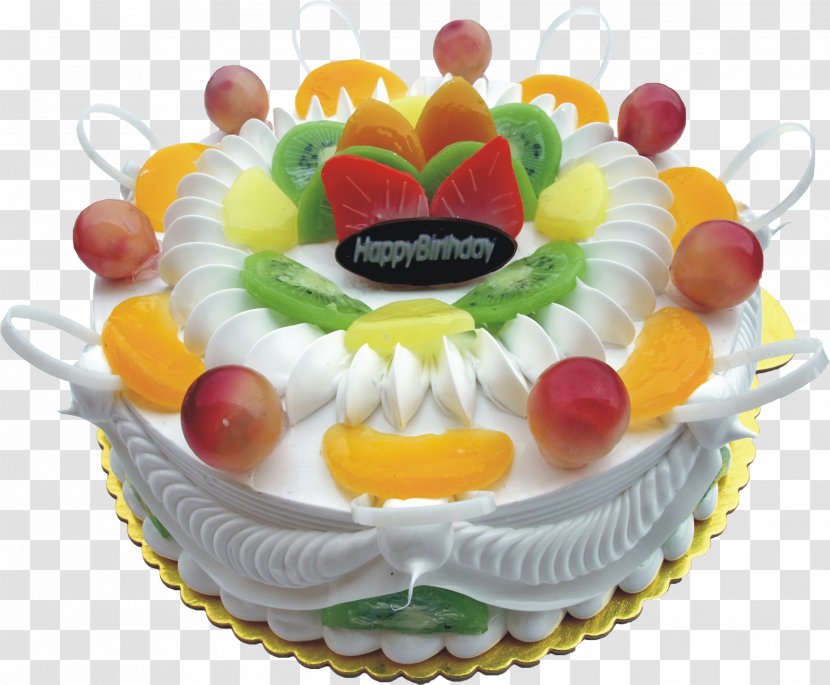 Birthday Cake Chiffon Chocolate Fruitcake Cream Pie - Dish - Series Transparent PNG