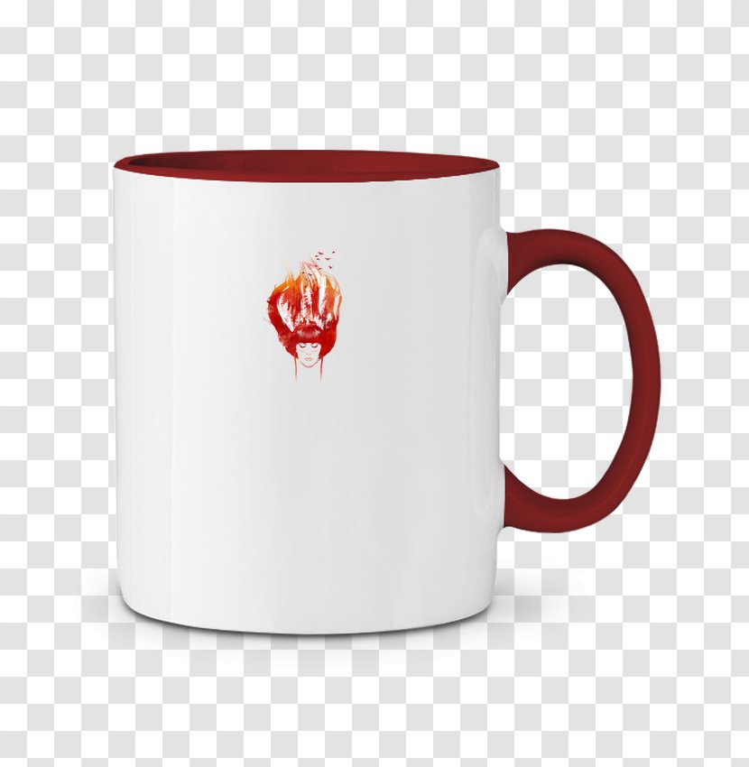 Mug Ceramic On S'mélange Pas Coffee Cup T-shirt - Drinkware - Burning Forest Transparent PNG