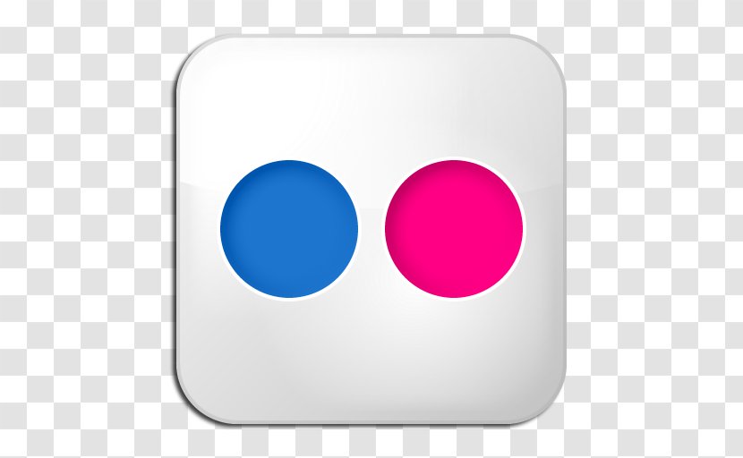 Flickr Social Media Photo Albums Logo - Pink Transparent PNG