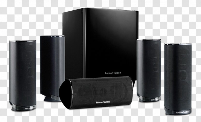 Harman Kardon HKTS 16 5.1 Surround Sound Home Theater Systems Loudspeaker - Subwoofer Transparent PNG