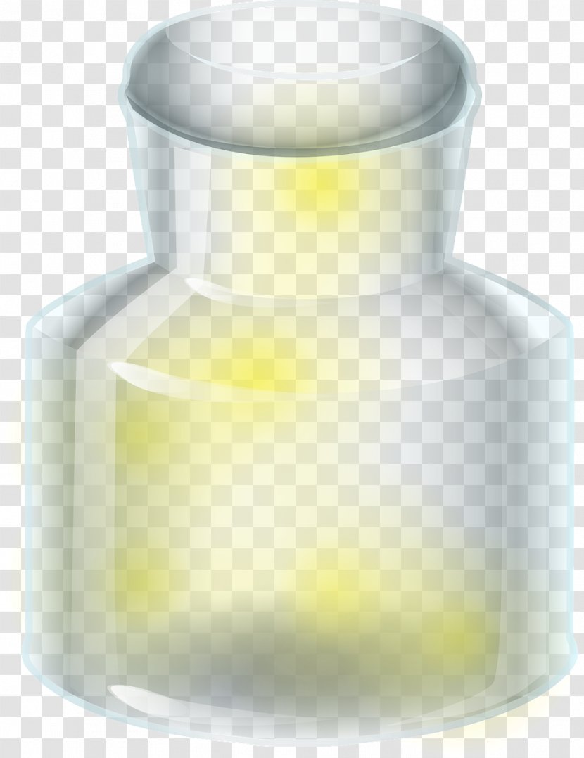 Glass Bottle Beaker Vial Jar Transparent PNG