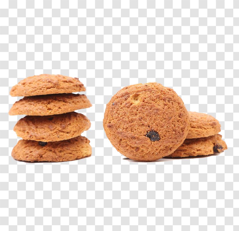 Chocolate Chip Cookie Peanut Butter - Cookies And Crackers - Stacked Transparent PNG