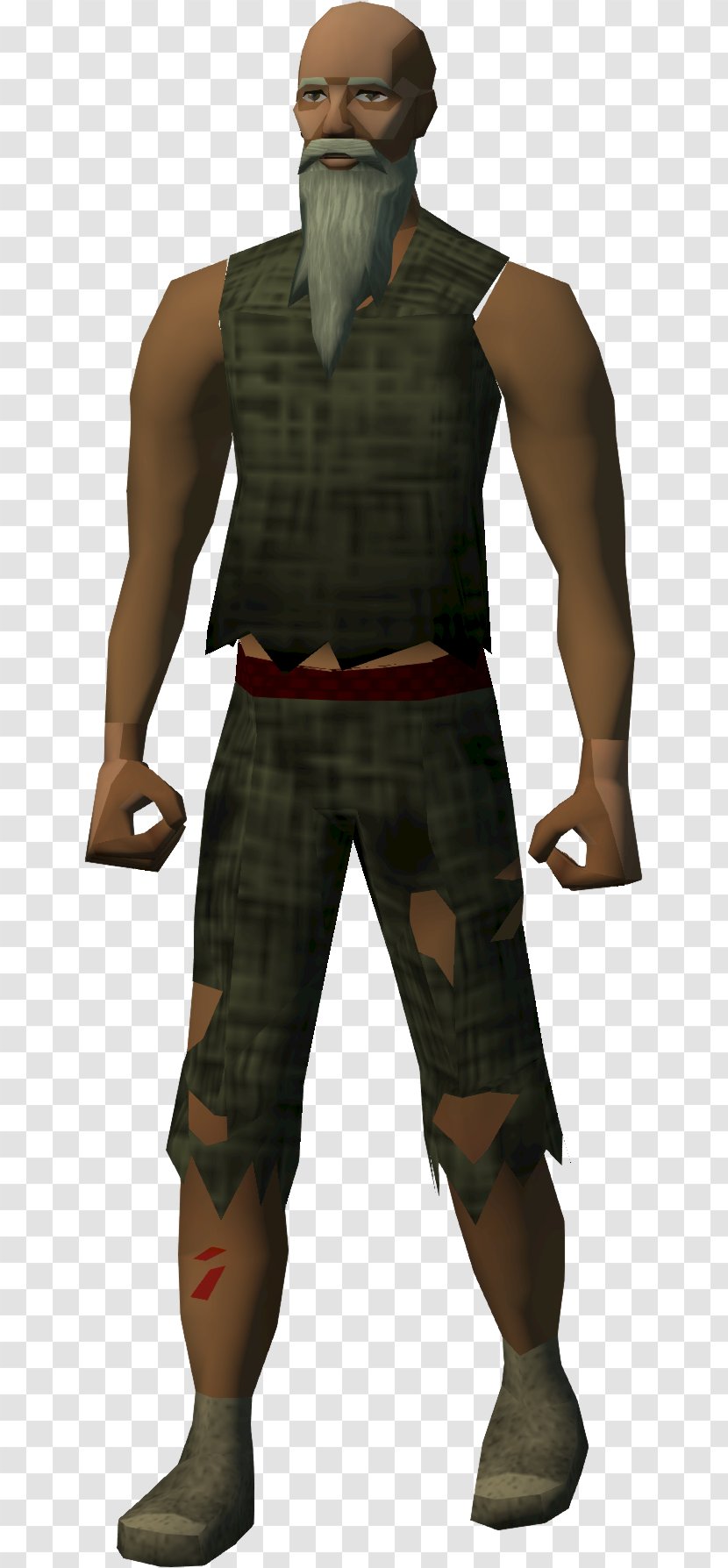 RuneScape Wikia Man - Outerwear - OLD MAN Transparent PNG