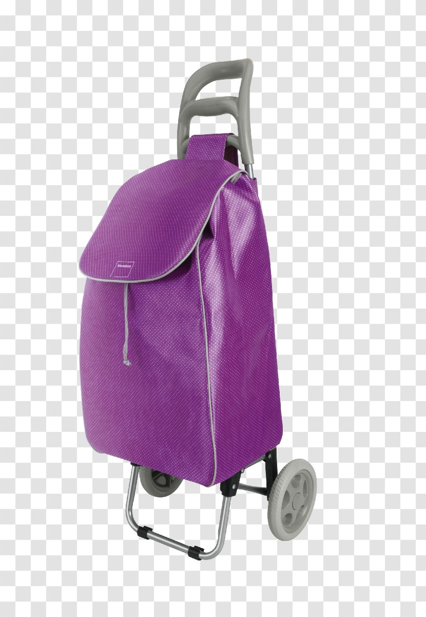 Bag Shopping Cart Purple - Wagon Transparent PNG