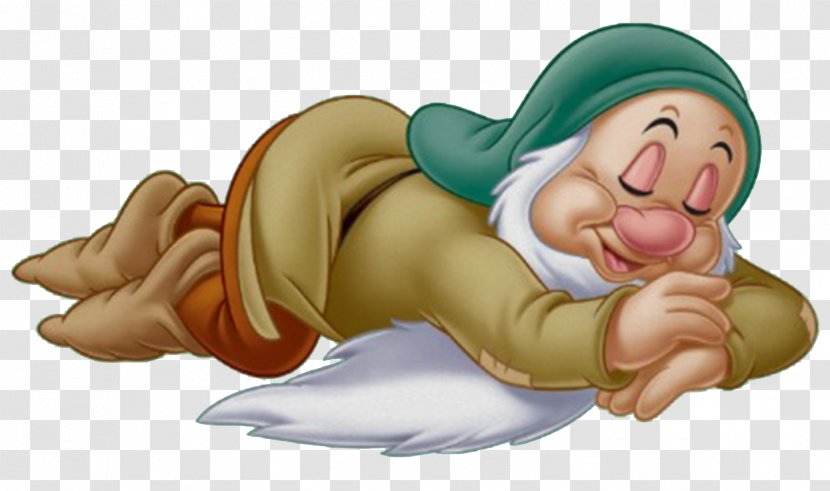 Snow White Seven Dwarfs Sneezy Grumpy Dopey - Cartoon Transparent PNG