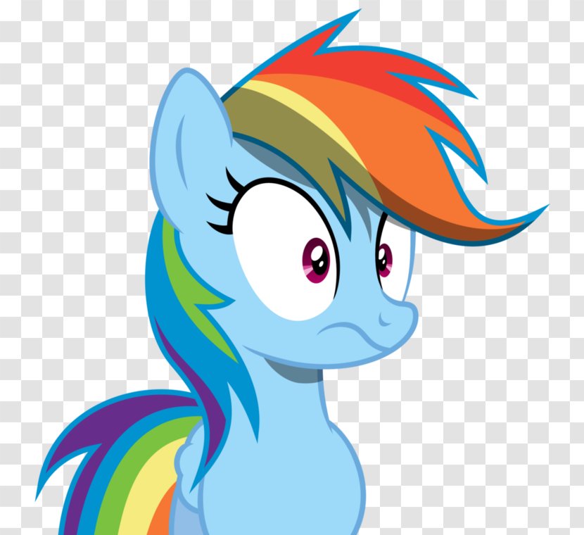 Rainbow Dash My Little Pony Rarity Twilight Sparkle - Frame - Shocked Transparent PNG