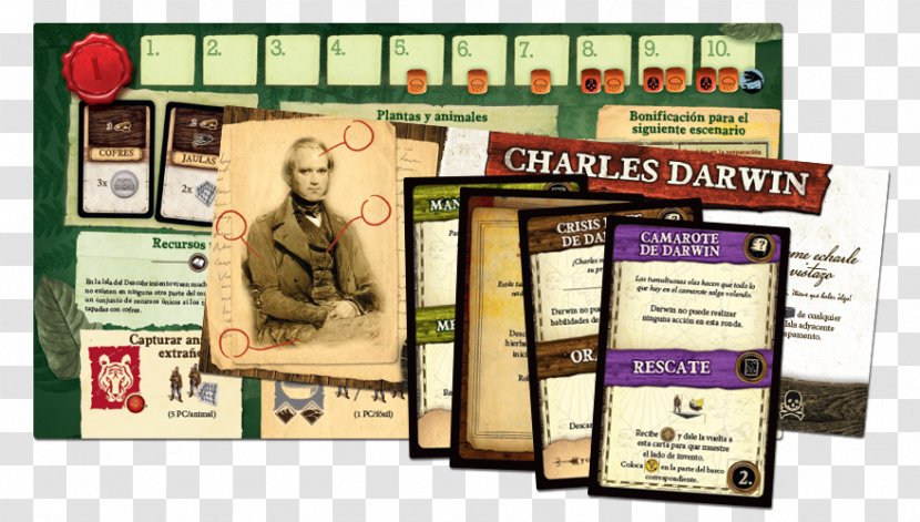 Robinson Crusoe Beagle Hobby World Tabletop Games & Expansions - Charles Darwin Transparent PNG