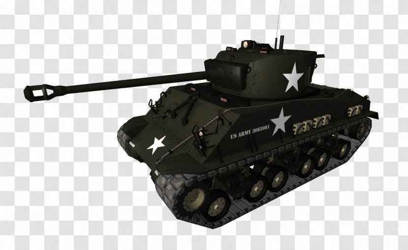 Churchill Tank Self-propelled Artillery Gun Transparent PNG