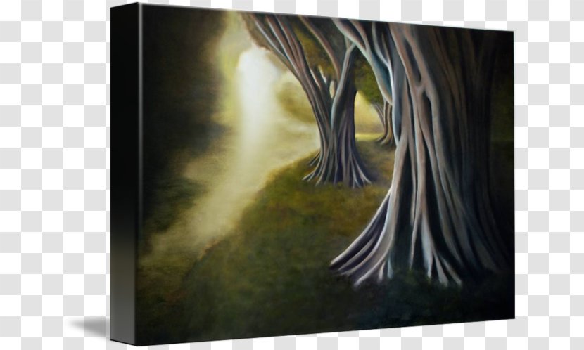 Painting Modern Art Picture Frames Architecture - Deep Forest Transparent PNG