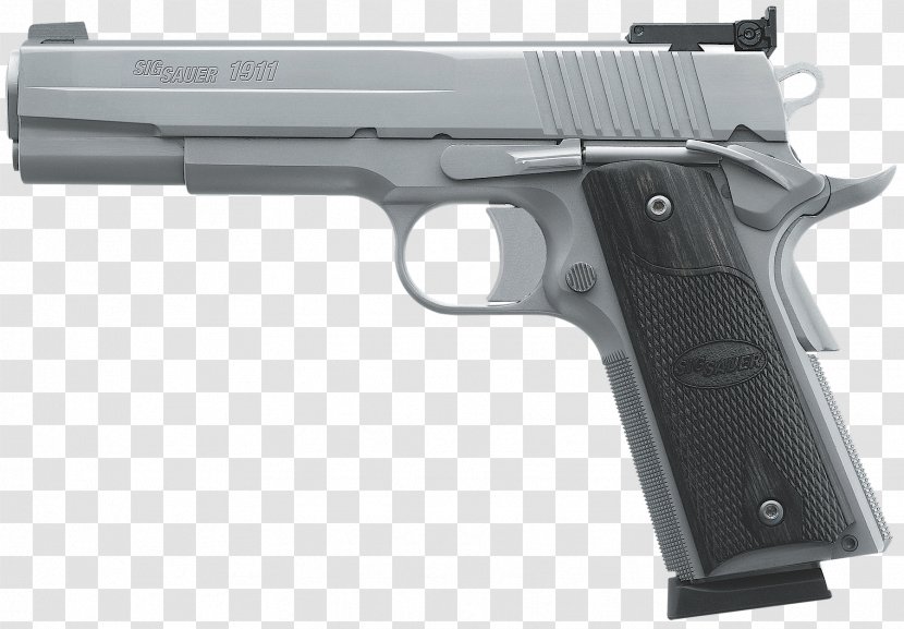 Beretta M9 SIG Sauer 1911 .45 ACP M1911 Pistol - Gunfare Transparent PNG
