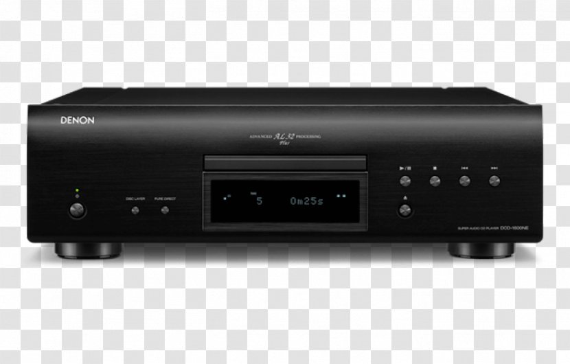 Super Audio CD DENON PMA-1600NE HiFi Amplifier Player High Fidelity - Electronics - Multimedia Transparent PNG