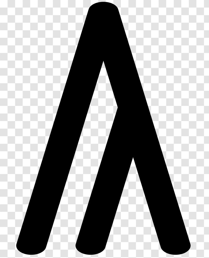 Old Hungarian Alphabet Writing Letter - Triangle Transparent PNG