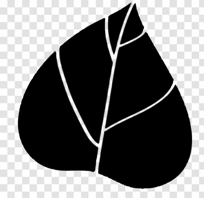Leaf Logo - Blackandwhite - Plant Transparent PNG