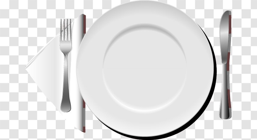 Fork Knife Euclidean Vector Plate Tableware - Dish - And Pattern Transparent PNG