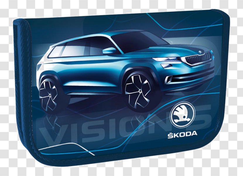 Škoda Vision D Auto Car Volkswagen Kodiaq - Automotive Design Transparent PNG