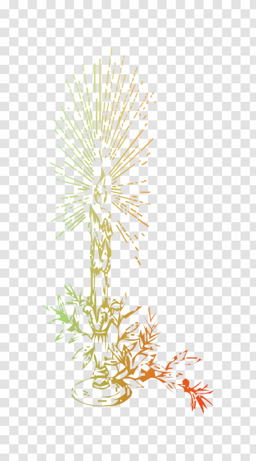 Flowering Plant Line Branching Plants - Grass Family Transparent PNG