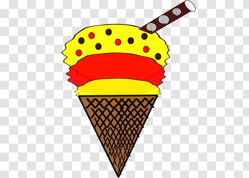 Ice Cream Cone Snow Clip Art - Cliparts Transparent PNG