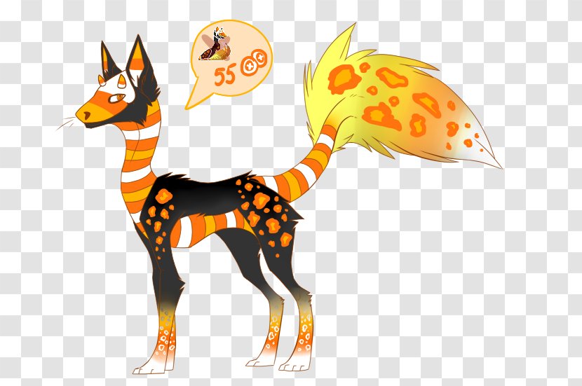 Canidae Giraffe Dog Cartoon - Giraffidae - Candy Corn Transparent PNG