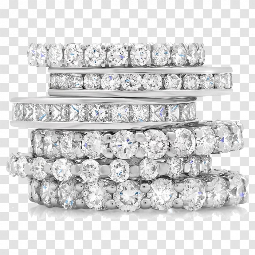Eternity Ring Jewellery Engagement Wedding - Silver Transparent PNG