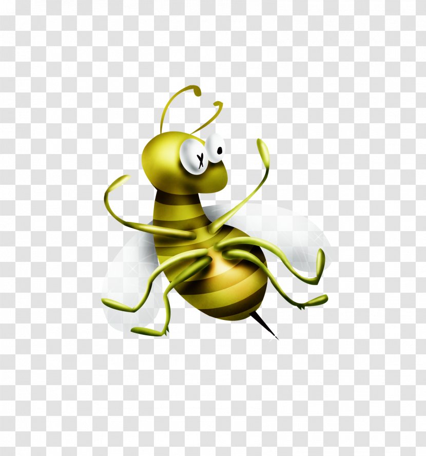 Bee Clip Art - Cartoon - Design Transparent PNG