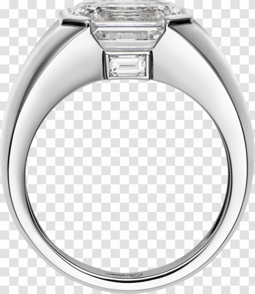 Ring Platinum Jewellery Diamond Carat - Wedding Ceremony Supply Transparent PNG