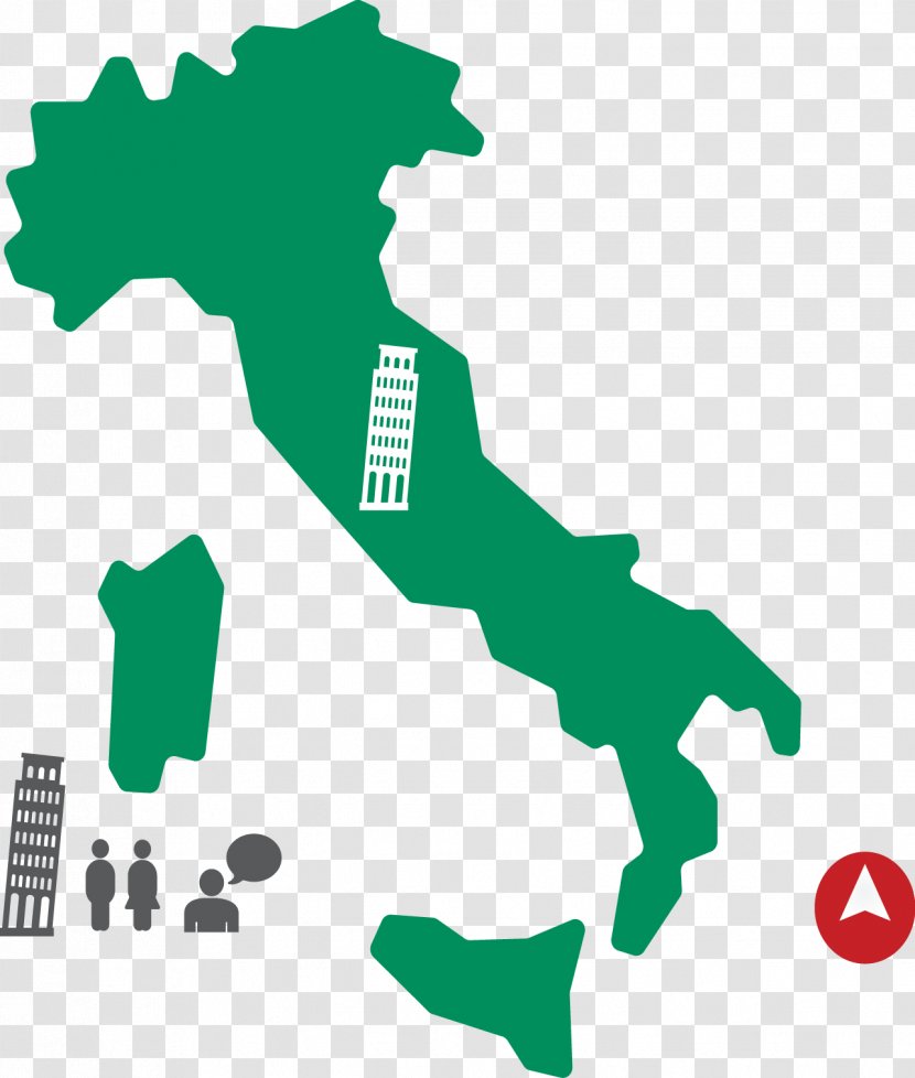 Kingdom Of Italy Globe World Icon - Travel Map Transparent PNG