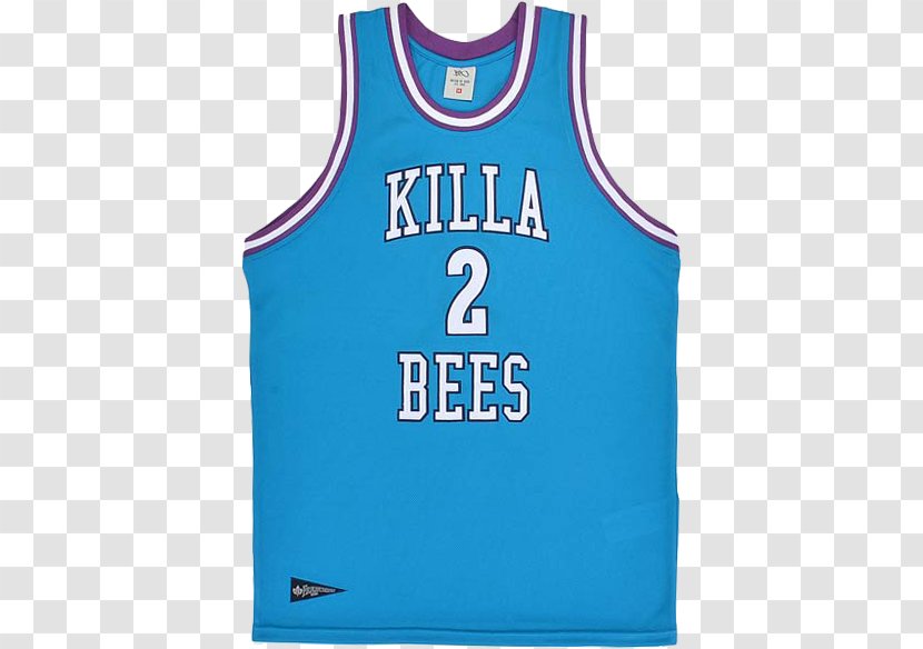 Sports Fan Jersey Sleeveless Shirts K1X Killa Bees Mesh Jersey, Mint/White, Size S - Shirt - Male T-shirtT-shirt Transparent PNG