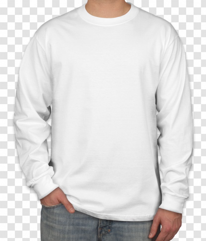 Long-sleeved T-shirt Hanes - Neck Transparent PNG