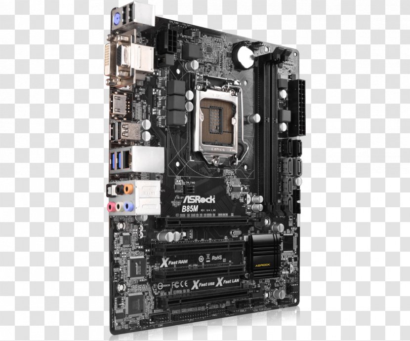 Motherboard Computer Cases & Housings Hardware Intel ASRock Z87M Pro4 Transparent PNG