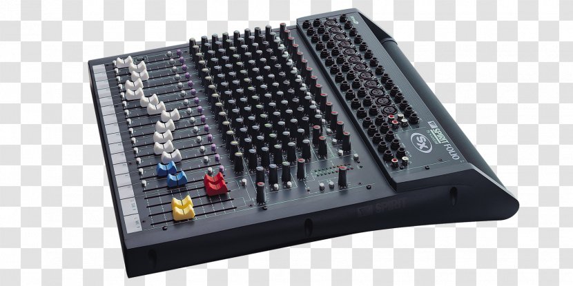 Soundcraft EFX12 Audio Mixers Digital Mixing Console Microphone Transparent PNG