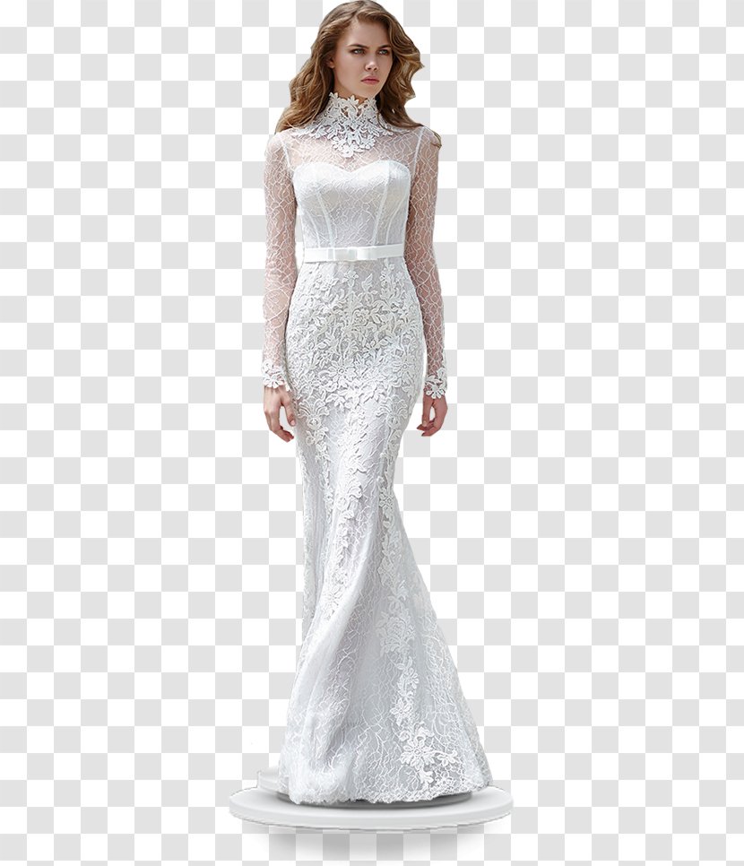 Wedding Dress Cocktail Party Gown - Watercolor Transparent PNG
