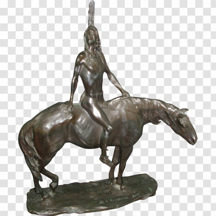 Bronze Sculpture Horse Stallion Statue - Classicism Transparent PNG