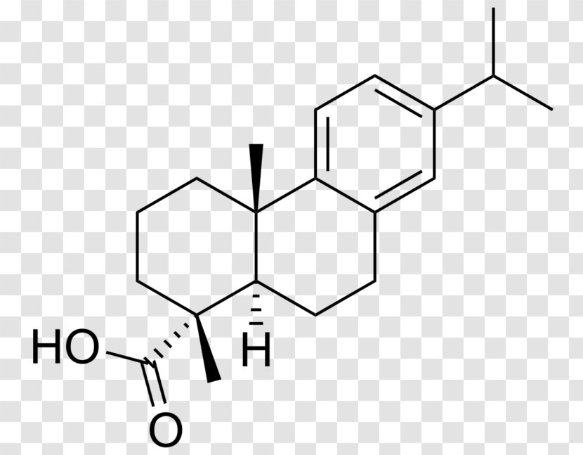 Resin Acid Levopimaric Abietic Chemistry - Text - Diterpene Transparent PNG