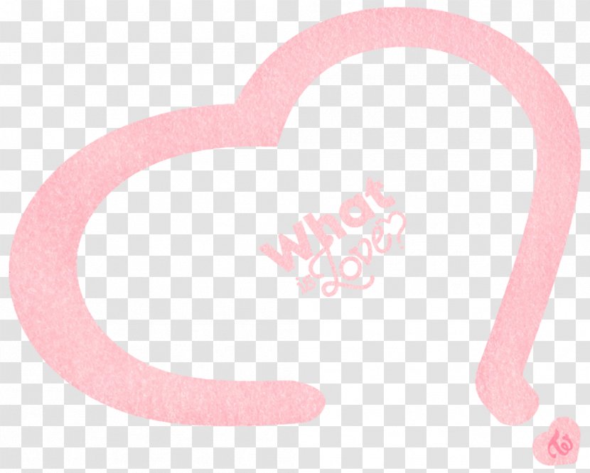 Love Pink M Font - Twice Logo Transparent PNG