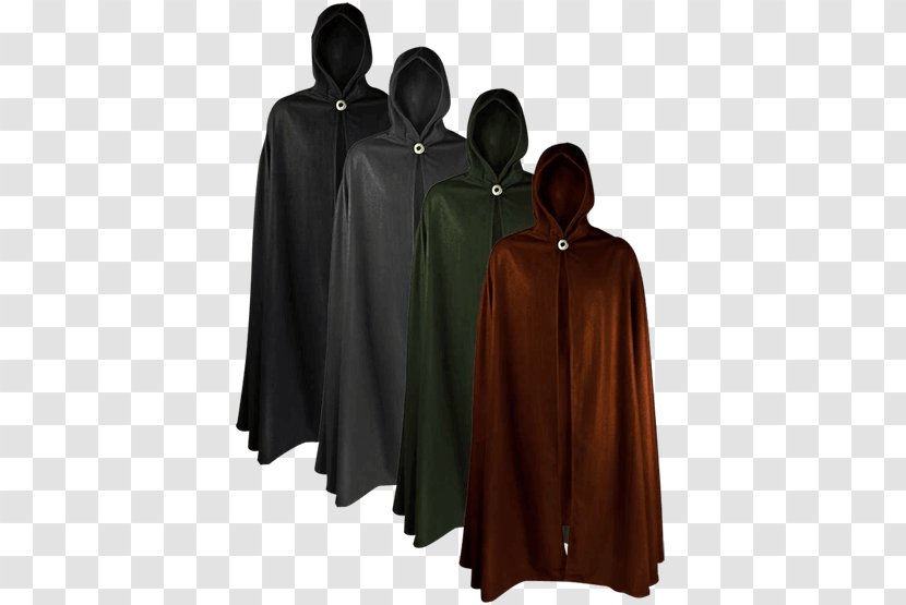 Cape Robe Cloak Hood Clothing - Academic Dress - Cloak&dagger Transparent PNG