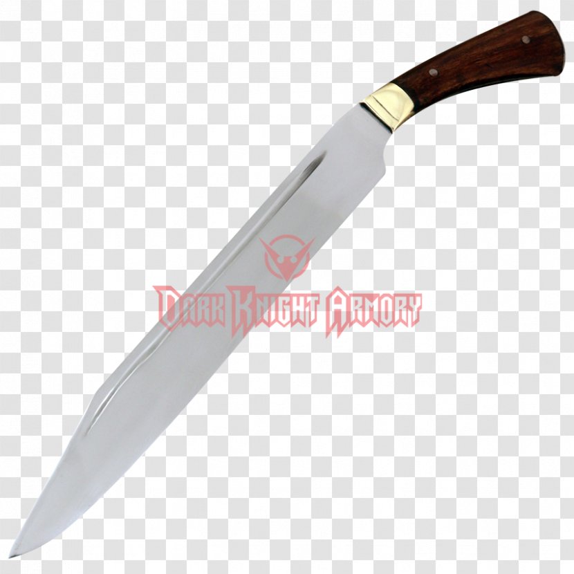 Bowie Knife Hunting & Survival Knives Utility Machete - Dagger Transparent PNG