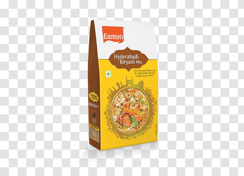 Hyderabadi Biryani Breakfast Cereal Sambar Spice - Vegetarian Food - Chicken Images Transparent PNG