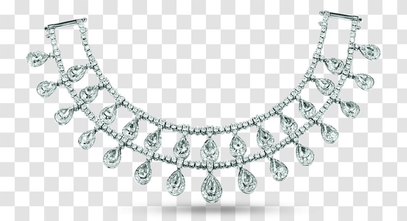 Orra Jewellery Diamond Necklace Ring - Anklet Transparent PNG