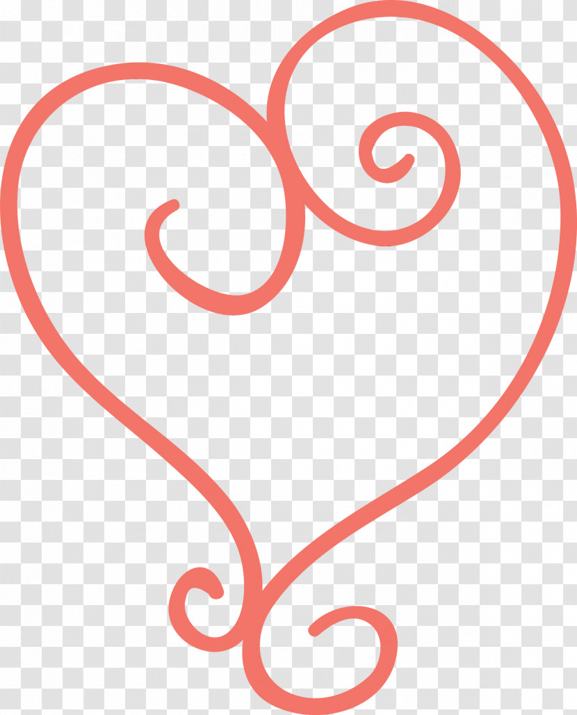 Heart Line Symbol Transparent PNG