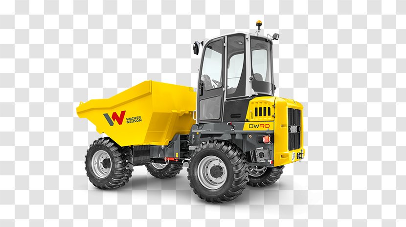 Wacker Neuson Dumper Architectural Engineering Heavy Machinery Four-wheel Drive - Building Materials - Hydraulic System Transparent PNG