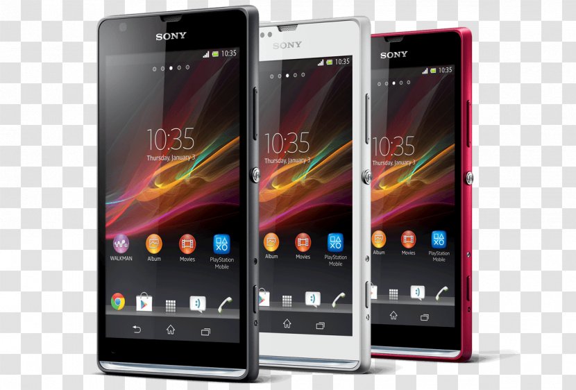 Sony Xperia SP L M4 Aqua Z3+ - Smartphone Transparent PNG