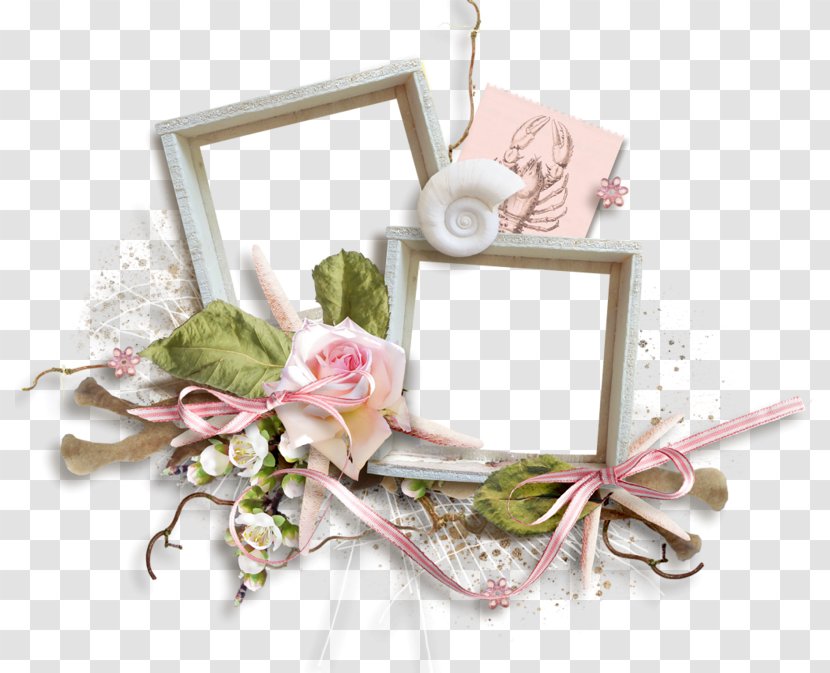 Picture Frames Digital Photo Frame Clip Art - Flower - Birthday Card Design Transparent PNG