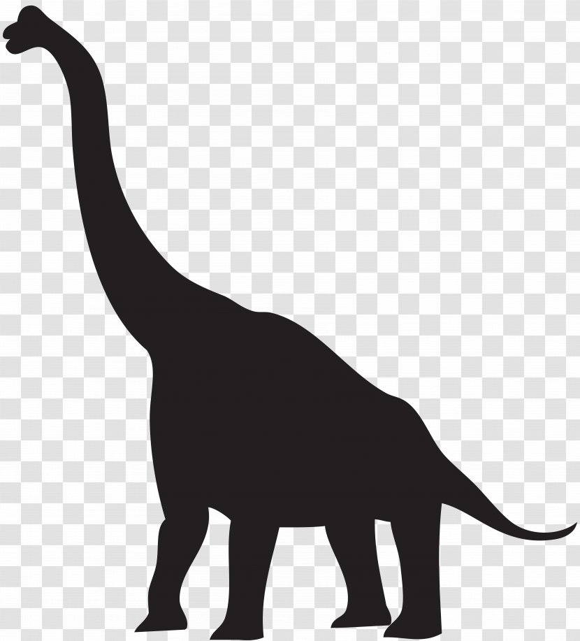 Tyrannosaurus Silhouette Dinosaur Clip Art - Small To Medium Sized Cats - Footprints Transparent PNG