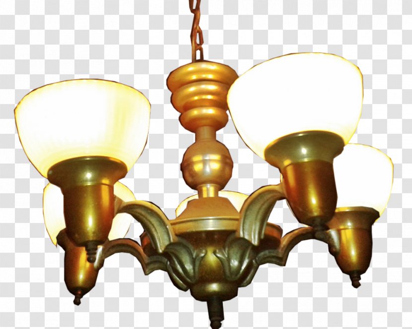 Chandelier 01504 Product Design - Ancient Frame Material Transparent PNG