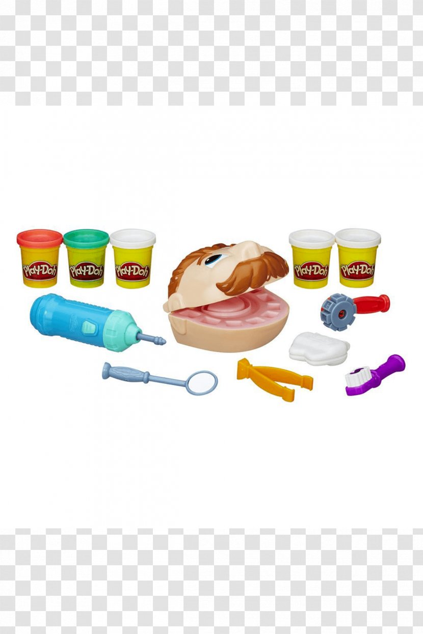 Play-Doh Doctor Drill 'n Fill Set Hasbro Dentist Toy - Doc Mcstuffins Transparent PNG