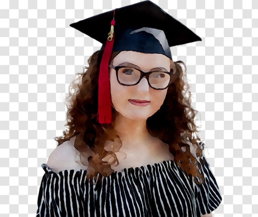 Square Academic Cap Academician Graduation Ceremony Diploma Dress - Hair - Headgear Transparent PNG