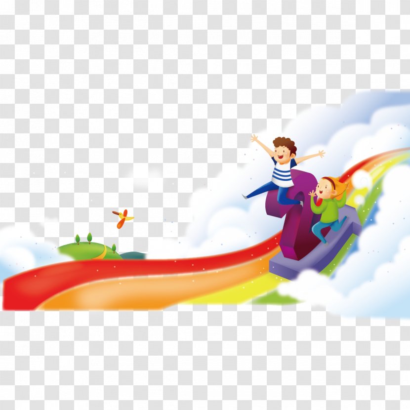 Child Play Clip Art - Fictional Character - Rainbow Kids Transparent PNG