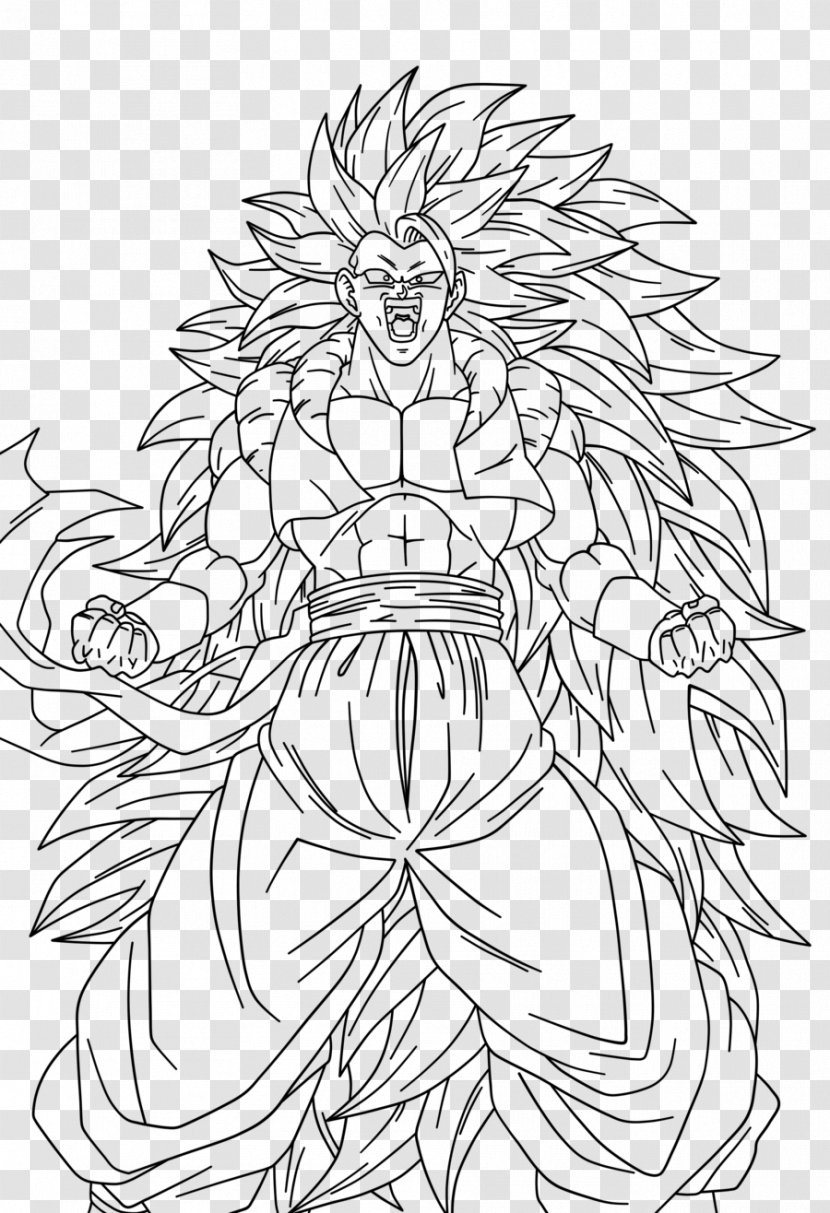 Goku Bio Broly Super Saiyan Dragon Ball Drawing - Heart Transparent PNG