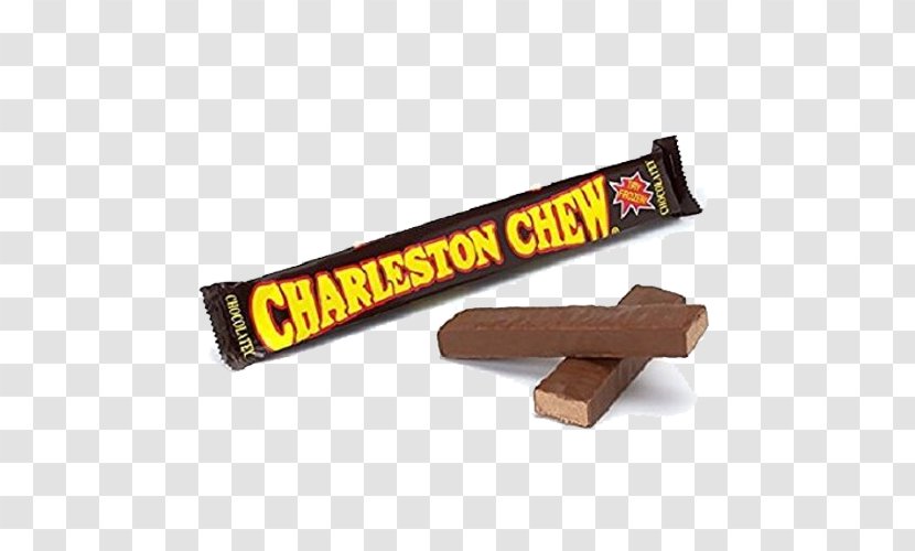 Charleston Chew Candy Bar Chocolate Nougat Transparent PNG